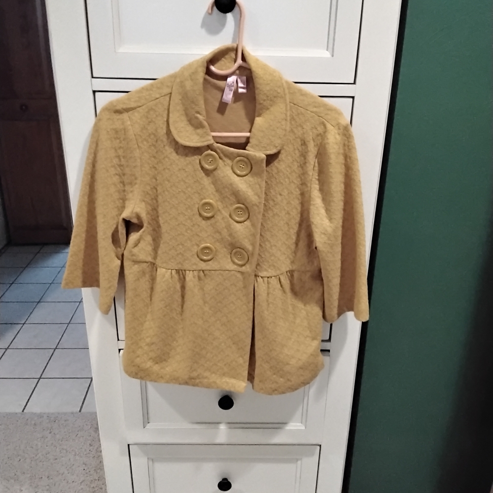 Dolled Up Mustard Jacket